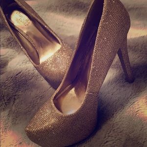 Sparkly heels